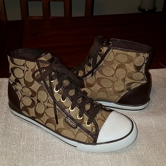 Coach Shoes - COACH Marina Hi-top Sneaker